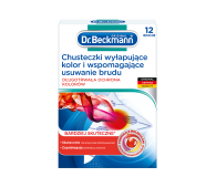 Środek piorący DR. BECKMANN Chusteczki wyłapujące kolor i wspomagające usuwanie brudu (12szt.)